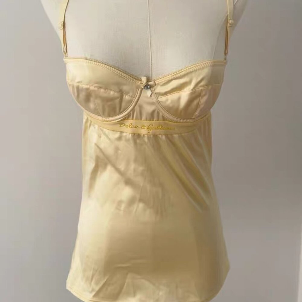 NWT Dolce&Gabbana Silky Tank Top Size S